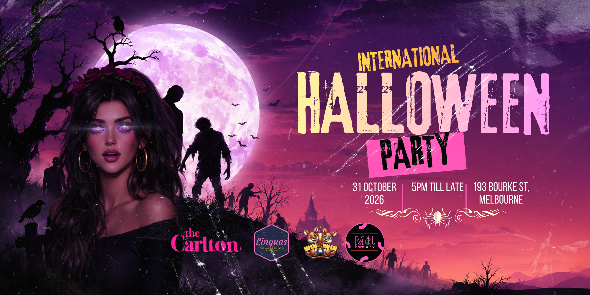International Halloween Party at The Carlton Melbourne 2026