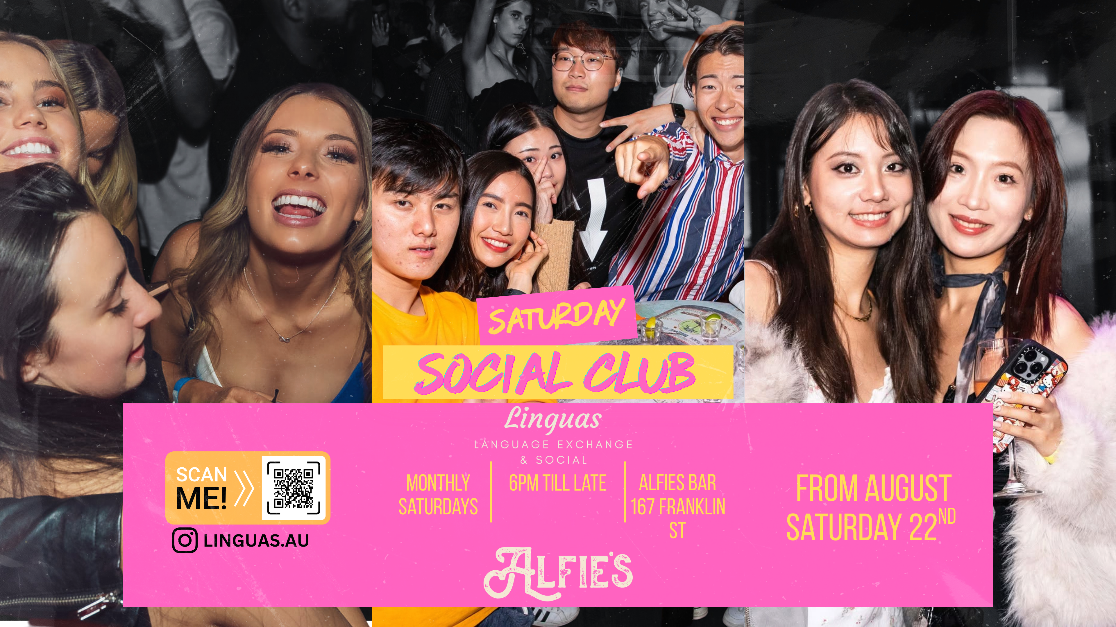 Saturday Night Social Club at Alfie's Melbourne